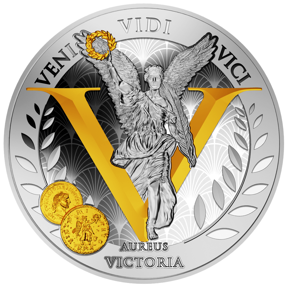 1 oz Silver AUREUS VICTORIA Coin PF70 2023 Niue - Which Mark