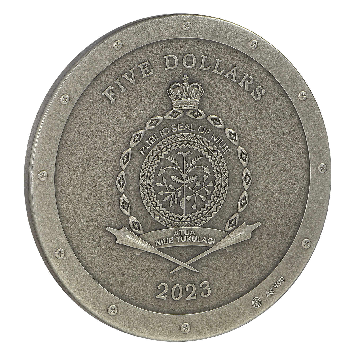 2 oz Silver METAL WOLF Steampunk Coin MS70 2023 Niue - Which Mark