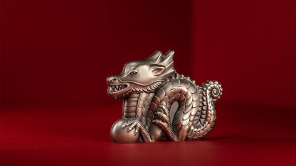 1 oz Silver GREAT SILVER DRAGON Coin 2024 Mongolia - Which Mark