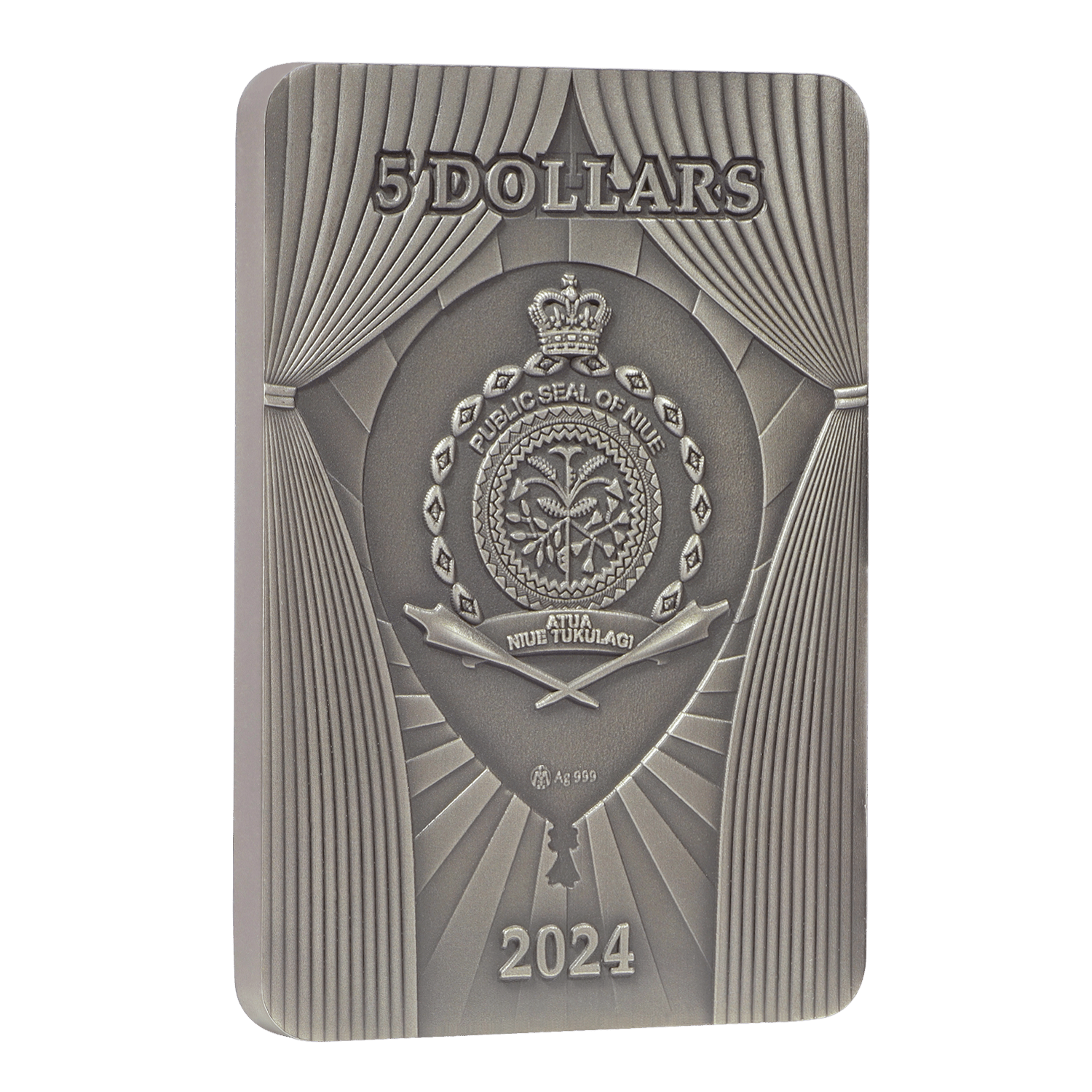 2 oz Silver BECOMING Pastel Circus Coin 2024 Niue - Which Mark