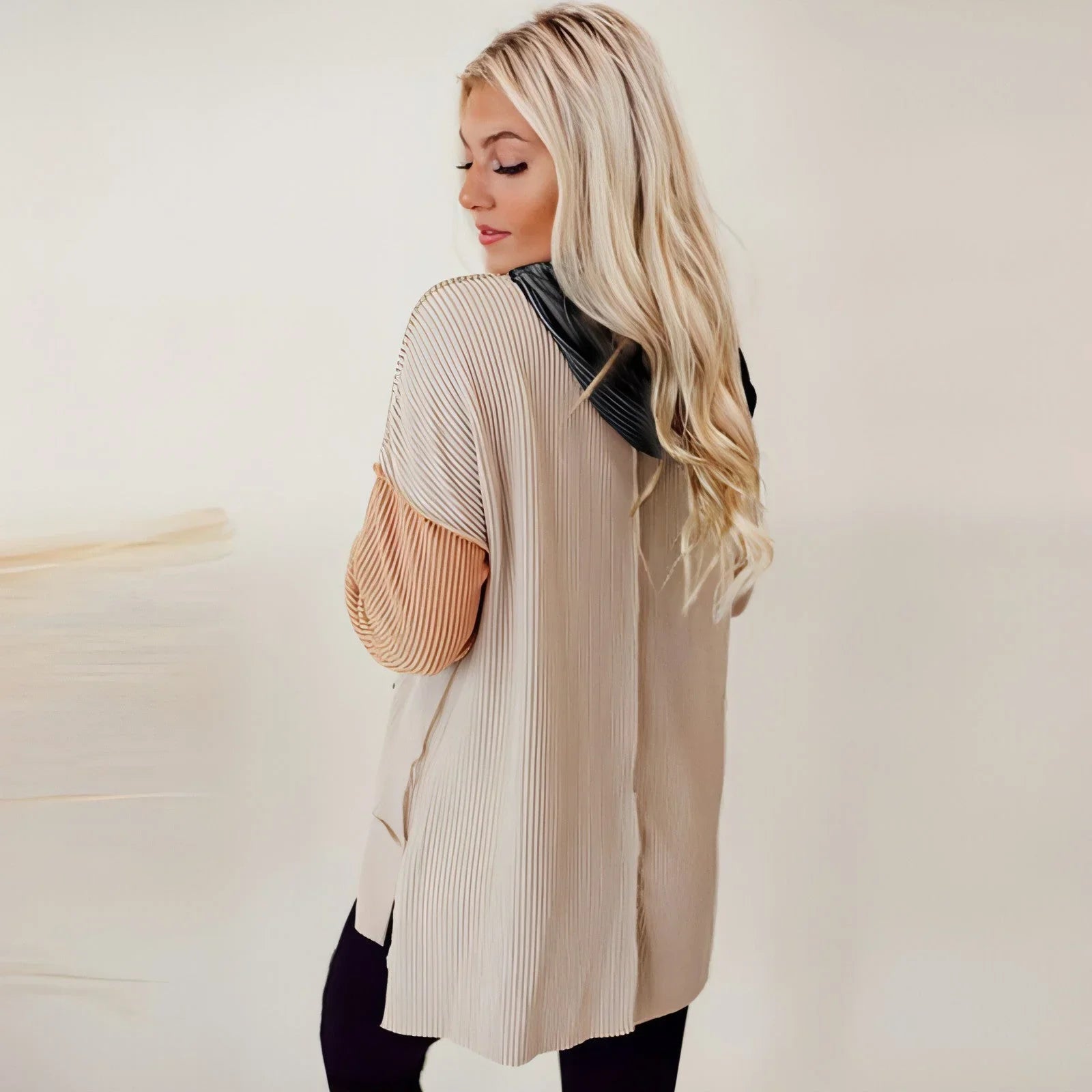 Split Long Sleeve Sweater Women's - Which Mark
