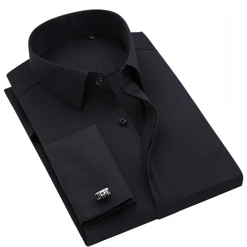 Men DressShirt Long Sleeve Shirt - Which Mark