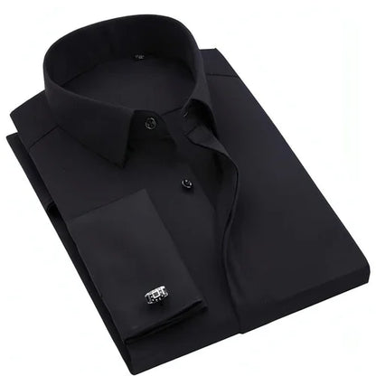 Men DressShirt Long Sleeve Shirt - Which Mark