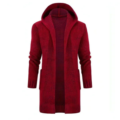 Men's Sweater European And American Style Mid-length Cardigan - Which Mark