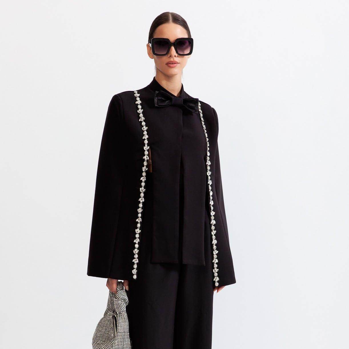 Cape Suit Women's Coat Shawl - Which Mark