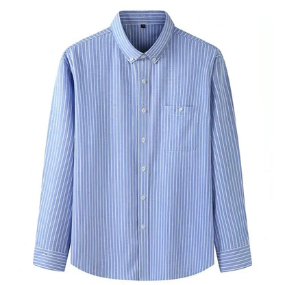 Men Business Trends Cotton Long Sleeve DressShirt - Which Mark