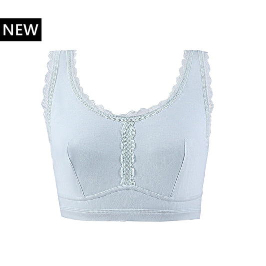 Georgia - Silk Back Support Full Coverage Wireless Organic Cotton Bra - Which Mark