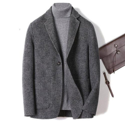 Cashmere Short Wool Jacket Men - Which Mark