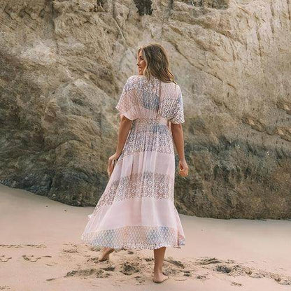 Fashion Spring Printing Dress Women - Which Mark