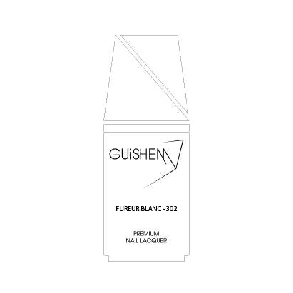 Premium Nail Lacquer, FUREUR BLANC - 302, WHITE CRÈME NAIL POLISH - Which Mark