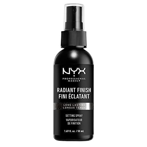 NYX Professional Makeup Matte Finish Setting Spray, Infused with NIACINAMIDE, Long Lasting 16h Wear, Sheer and Smooth Mattifying Spray, Combat Shine for a Poreless Complexion, Vegan Formula, 60mL - Which Mark