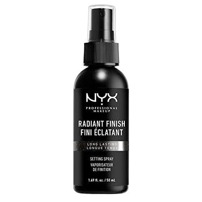 NYX Professional Makeup Matte Finish Setting Spray, Infused with NIACINAMIDE, Long Lasting 16h Wear, Sheer and Smooth Mattifying Spray, Combat Shine for a Poreless Complexion, Vegan Formula, 60mL - Which Mark