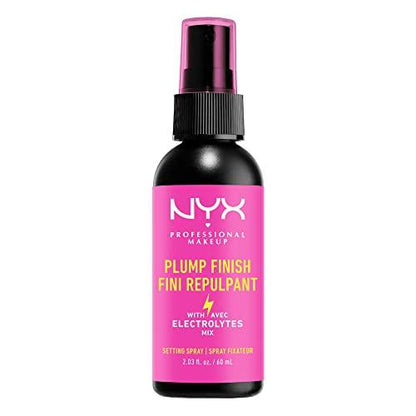 NYX Professional Makeup Matte Finish Setting Spray, Infused with NIACINAMIDE, Long Lasting 16h Wear, Sheer and Smooth Mattifying Spray, Combat Shine for a Poreless Complexion, Vegan Formula, 60mL - Which Mark