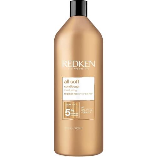 Redken All Soft Sulfate Free Hair Conditioner for Dry/Brittle Hair, Moisturizes, Provides Intense Softness, With Argan Oil - Which Mark