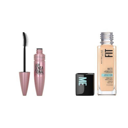 Maybelline New York Lash Sensational Washable Mascara, Blackest Black, (Packaging May Vary) 0.32 Fl Oz (Pack of 1) , K1714600 - Which Mark