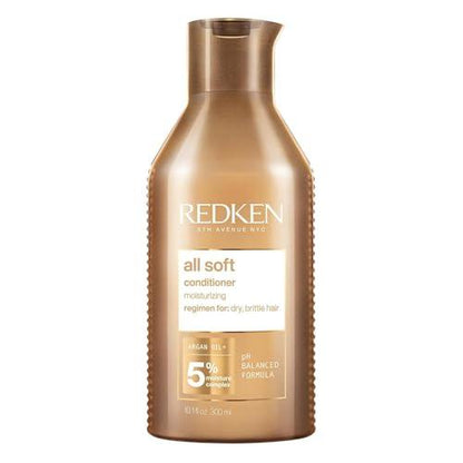 Redken All Soft Sulfate Free Hair Conditioner for Dry/Brittle Hair, Moisturizes, Provides Intense Softness, With Argan Oil - Which Mark