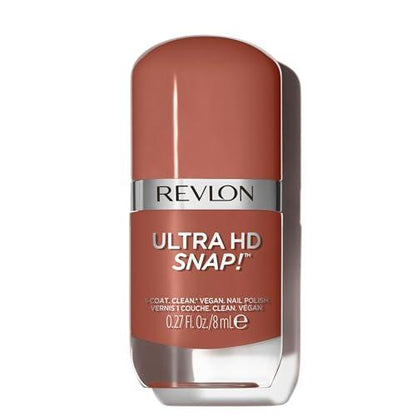 REVLON Ultra HD Snap Nail Polish, Glossy Nail Color, 100% Vegan Formula, No Base and Top Coat Needed, 001 Early Bird, 0.27 Fl Oz/ 8ml - Which Mark