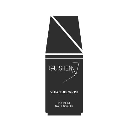 Premium Nail Lacquer, SLATE SHADOW - 360, CHARCOAL CRÈME NAIL POLISH - Which Mark