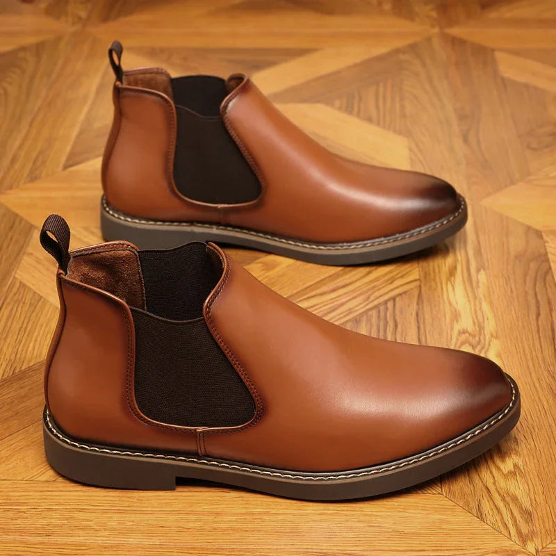 Eleganz™ – Classic Pointed-Toe Formal Boots for Men (Global Shipping) - Which Mark