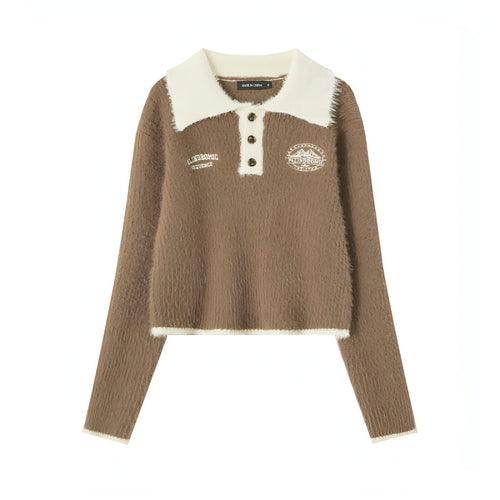 Pure Desire College Style Soft Waxy New Sweater Ins Simple Women - Which Mark
