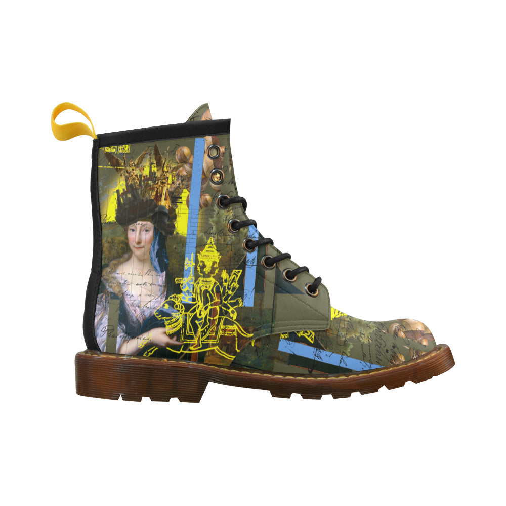 SUNRISE Men's Leather High Boots - Which Mark