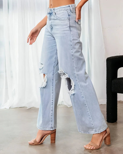 Ripped Slimming Jeans For Women - Which Mark