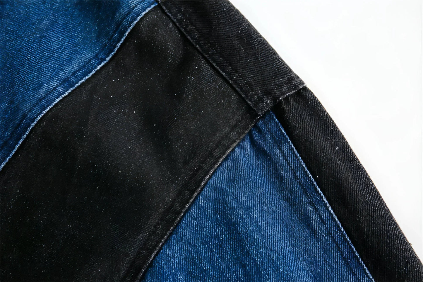 Side Stripe Stitching Loose Denim Jacket Men And Women European And - Which Mark