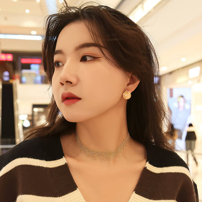 Rainbow Woven Gold Tassel Wooden Necklace - Which Mark