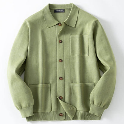 High-density Sweater Shirt Collar Long Sleeve - Which Mark