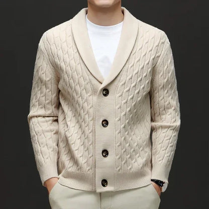 Autumn New Men's Knitwear Cardigan Casual Coat Sweater - Which Mark