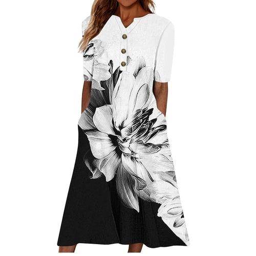 Women’s Summer Midi Dress – Casual, Light & Pocket-Ready - Which Mark