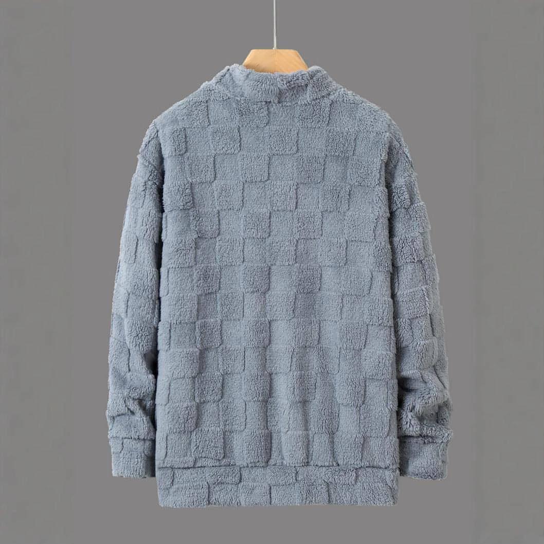 Hooded Loose Sweater Autumn And Winter Casual Plus Size Coat Men - Which Mark