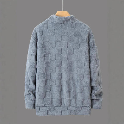 Hooded Loose Sweater Autumn And Winter Casual Plus Size Coat Men - Which Mark