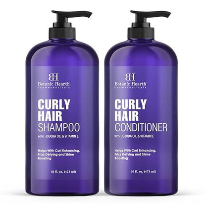 Botanic Hearth Tea Tree Shampoo and Conditioner Set - Nourishing Hair Care with Tea Tree Oil, Peppermint, and Lavender 16Fl oz each - Which Mark