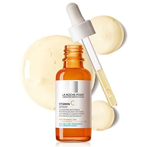 La Roche-Posay 10% Pure Vitamin C Serum for Face with Hyaluronic Acid & Salicylic Acid. Anti Aging Serum for Wrinkles, lack of Radiance & Uneven Skin Tone to Brighten & Smooth. Sensitive Skin, 30ml - Which Mark