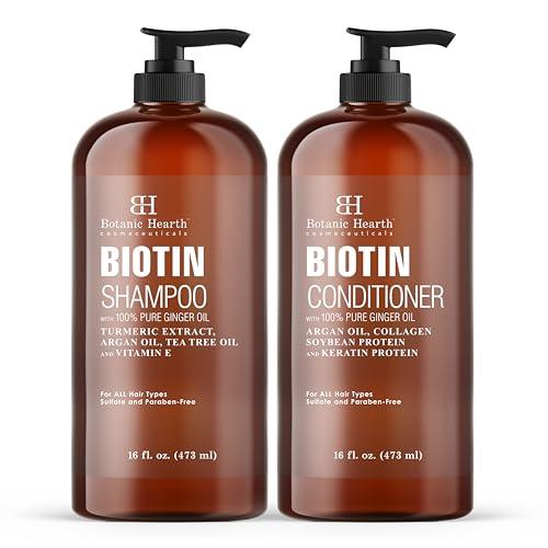 Botanic Hearth Tea Tree Shampoo and Conditioner Set - Nourishing Hair Care with Tea Tree Oil, Peppermint, and Lavender 16Fl oz each - Which Mark