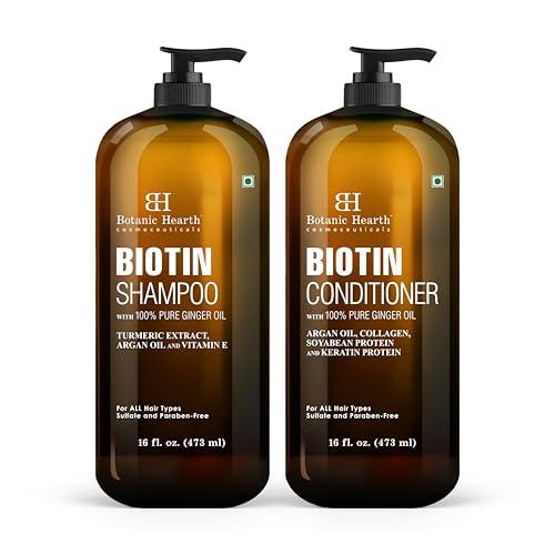 Botanic Hearth Tea Tree Shampoo and Conditioner Set - Nourishing Hair Care with Tea Tree Oil, Peppermint, and Lavender 16Fl oz each - Which Mark