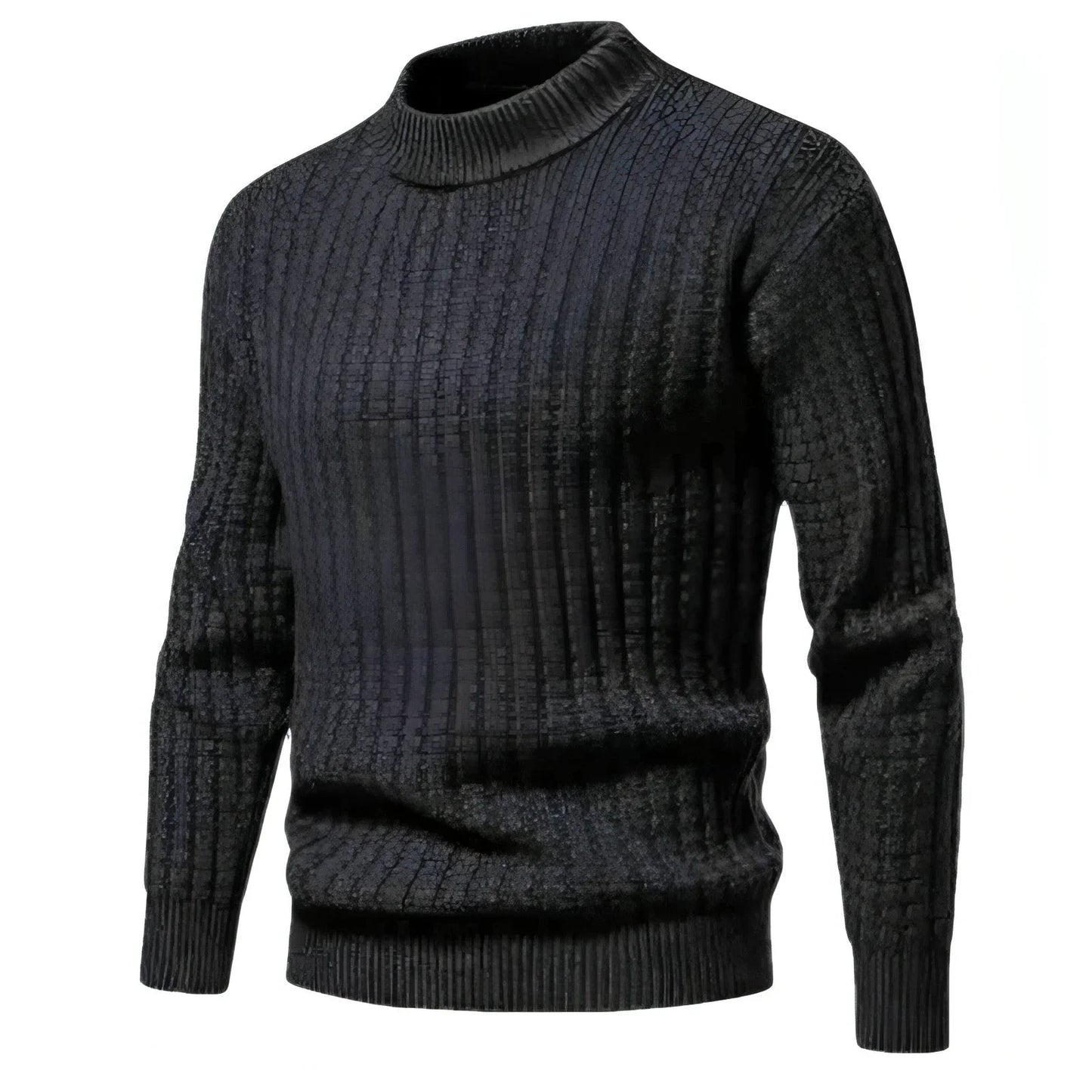 A.1. Autumn Men's Knitwear Solid Color Round Neck Fashion Sweater - Which Mark