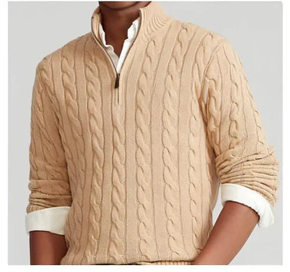 New Men's Warm Thick Needle Turtleneck Sweater Men - Which Mark