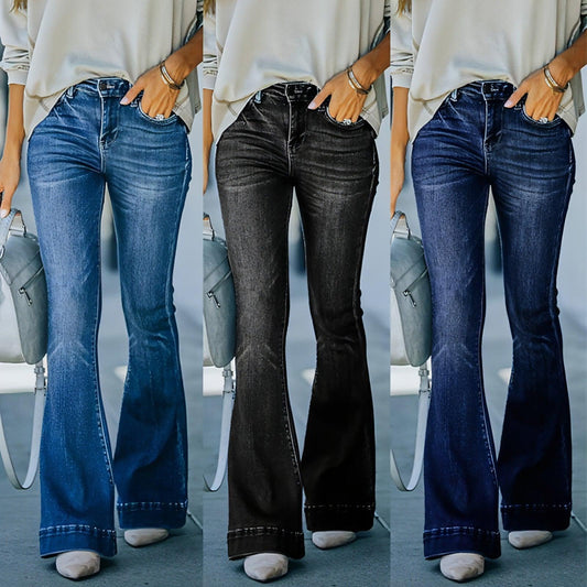 BelléStretch™ – High Waist Bell Bottom Denim - Which Mark