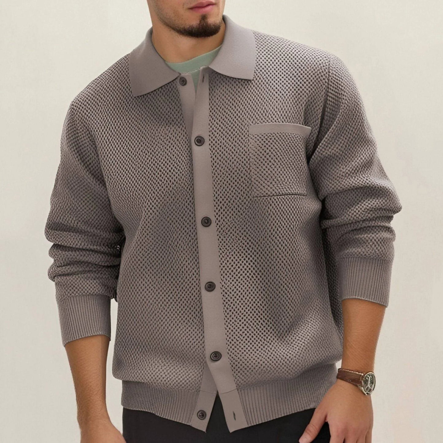 European And American Style High-density Sweater Coat - Which Mark