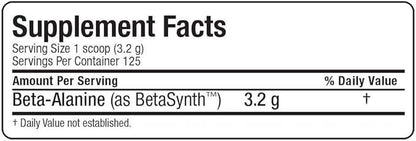 ALLMAX Nutrition - 100% Pure Maximum Strength + Absorption - Beta Alanine - 400 Gram - Which Mark