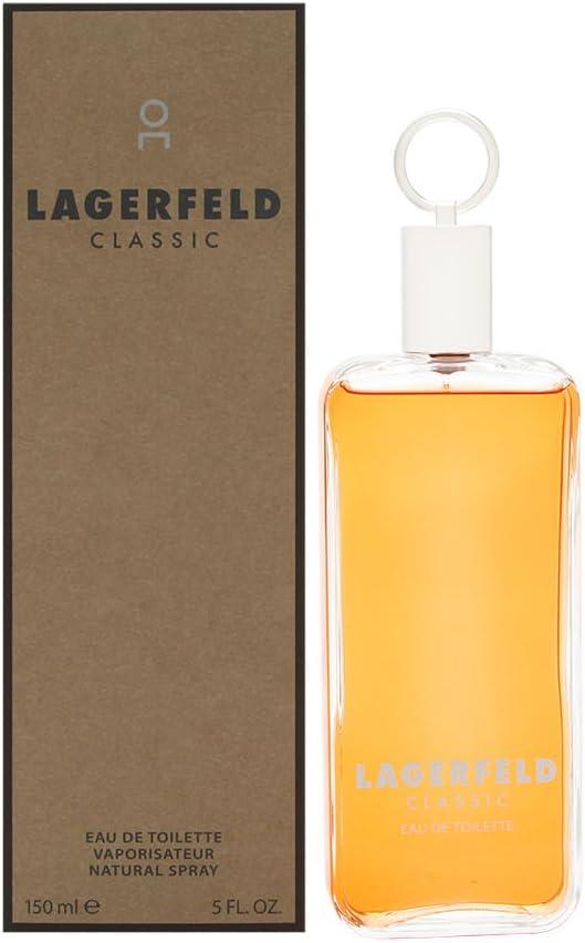 KARL LAGERFELD Classic for Men 5-Ounce EDT Spray - 150 ml / 5 oz (3386460082075) - Which Mark