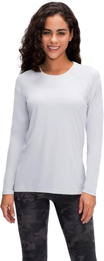 Boyzn Women's 3 Pack Short/Long Sleeve Workout Running Shirts, UPF 50+ Sun Protection Shirts, Athletic Exercise Gym T-Shirts - Which Mark