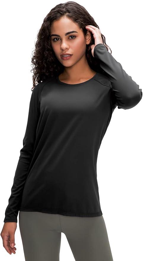 Boyzn Women's 3 Pack Short/Long Sleeve Workout Running Shirts, UPF 50+ Sun Protection Shirts, Athletic Exercise Gym T-Shirts - Which Mark
