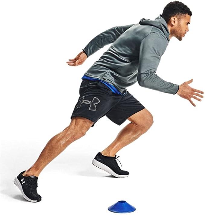 Under Armour Men's Tech Graphic Sports Shorts, Black/Graphite, Medium - Which Mark