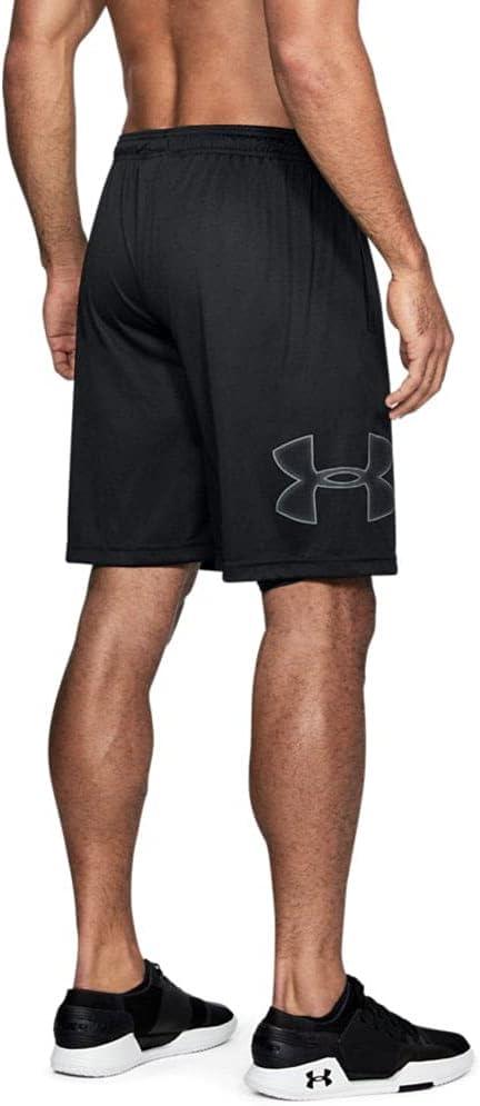 Under Armour Men's Tech Graphic Sports Shorts, Black/Graphite, Medium - Which Mark