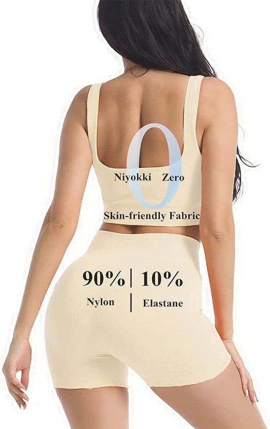 Workout Sets for Women 2 Piece, Cute YOGA Workout Set, Two Piece Workout Outfits,2 Pack - Which Mark