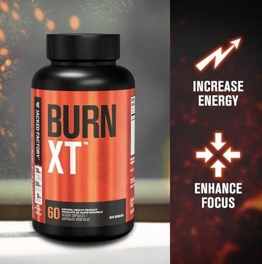 Burn-XT Body Recomposition for Men & Women - Improve Focus & Increase Energy - Premium Acetyl L-Carnitine, Green Tea Extract, Capsimax Cayenne Pepper, & More - 60 Natural Veggie Pills - Which Mark