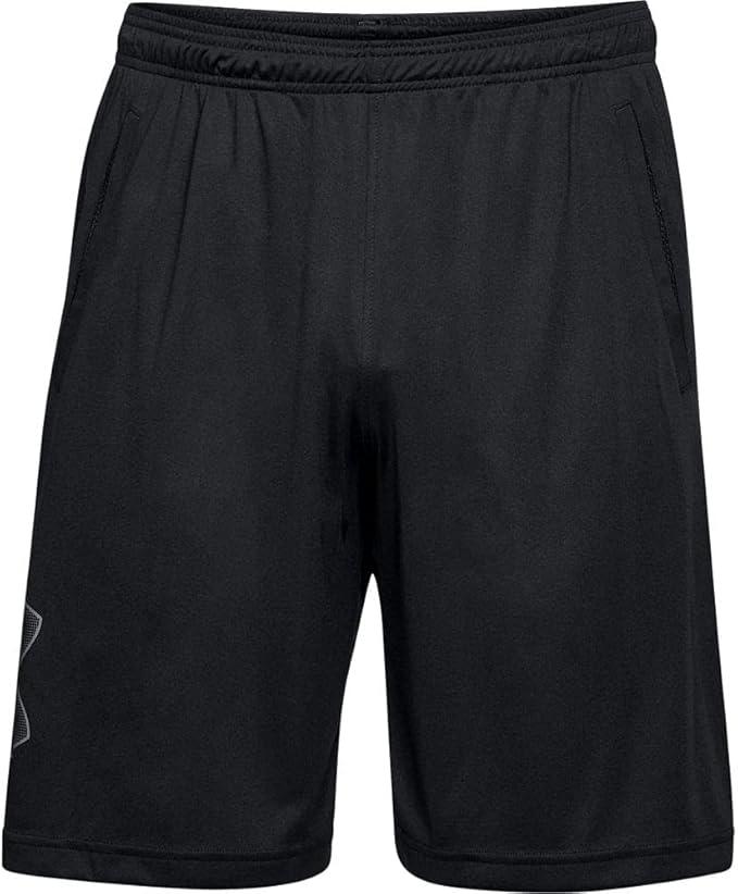 Under Armour Men's Tech Graphic Sports Shorts, Black/Graphite, Medium - Which Mark